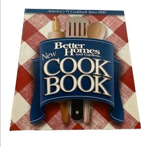 Better Homes & Gardens hardback notebook cookbook 12th edition multiple recipes